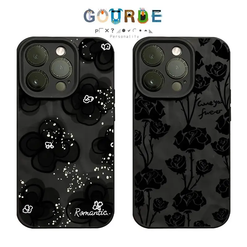 Gourde Black flowers pattern Phone Case for Iphone 16 15 14 12 13 11 Pro Max IP 7 8 Plus Iphon X XS XR Xs Max
Gourde Black flowers pattern Phone Case for Iphone 16 15 14 12 13 11 Pro Max IP 7 8 Plus Iphon X XS XR Xs Max