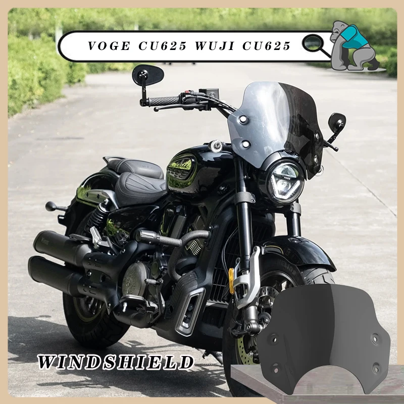 Motorcycle Accessories Parts Front Headlight Fairing Cover Windscreen Windshield Flyscreen Wind Shield Screen for VOGE CU625
Motorcycle Accessories Parts Front Headlight Fairing Cover Windscreen Windshield Flyscreen Wind Shield Screen for VOGE CU625