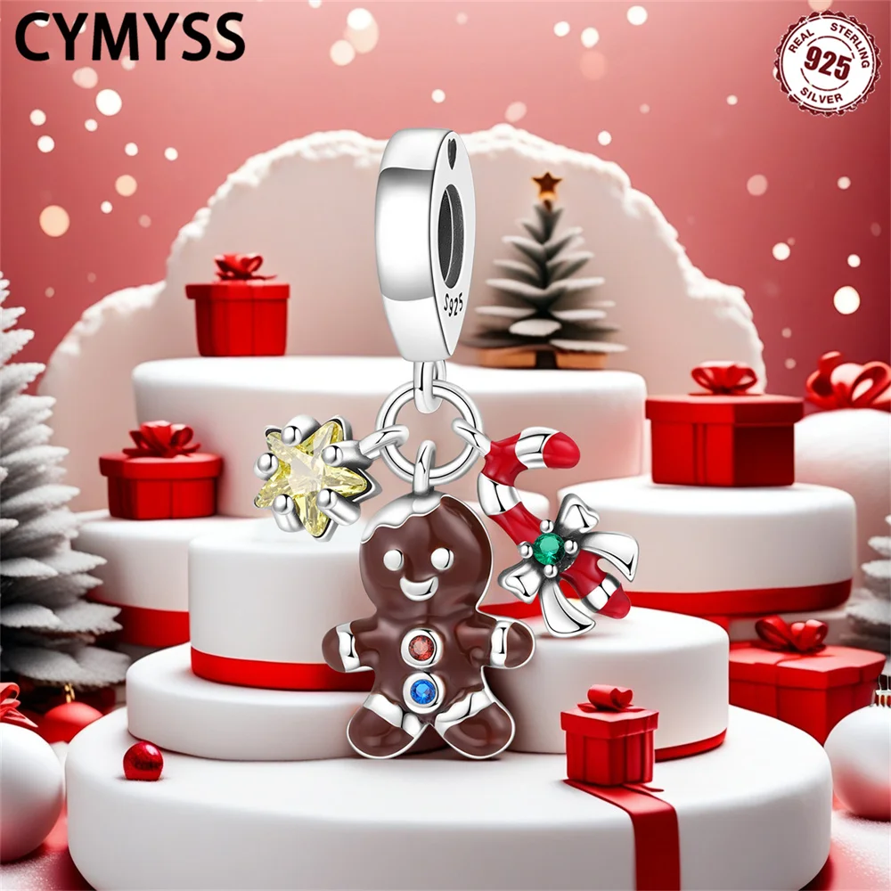 CYMYSS 2025 New S925 Sterling Silver Merry Christmas Beads Pendant Fine Jewelry Birthday Gift Ladies DIY Jewelry
CYMYSS 2025 New S925 Sterling Silver Merry Christmas Beads Pendant Fine Jewelry Birthday Gift Ladies DIY Jewelry