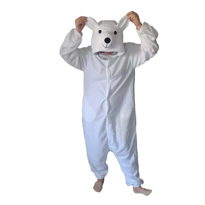 Cartoon Pijamas Polar Bear Onesies For Adults Kigurumi Pajamas Women Anime Costume Men Cosplay Pyjama For Halloween Party Gift
Cartoon Pijamas Polar Bear Onesies For Adults Kigurumi Pajamas Women Anime Costume Men Cosplay Pyjama For Halloween Party Gift