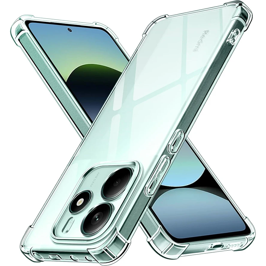 Shock Mat Shockproof Silicone Case For Xiaomi Redmi Note 14 13 Pro 4G 5G Pro+ Ultra Thin Clear Cover For Redmi Note14 14Pro Plus
Shock Mat Shockproof Silicone Case For Xiaomi Redmi Note 14 13 Pro 4G 5G Pro+ Ultra Thin Clear Cover For Redmi Note14 14Pro Plus
