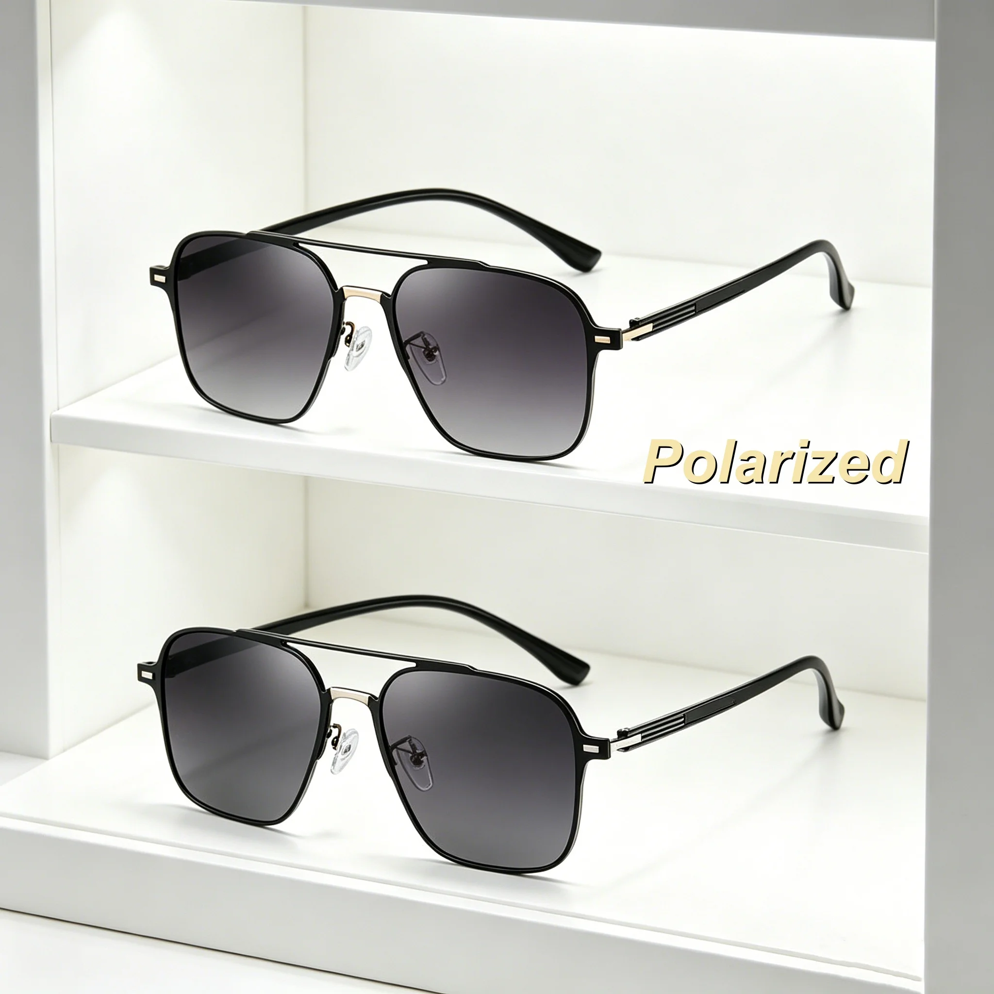 2026 New Fashionable Personalized Pilot Polarized Men's Sunglasses Outdoor Neutral Fishing Driving UV400 Sunscreen Glasses
2026 New Fashionable Personalized Pilot Polarized Men's Sunglasses Outdoor Neutral Fishing Driving UV400 Sunscreen Glasses