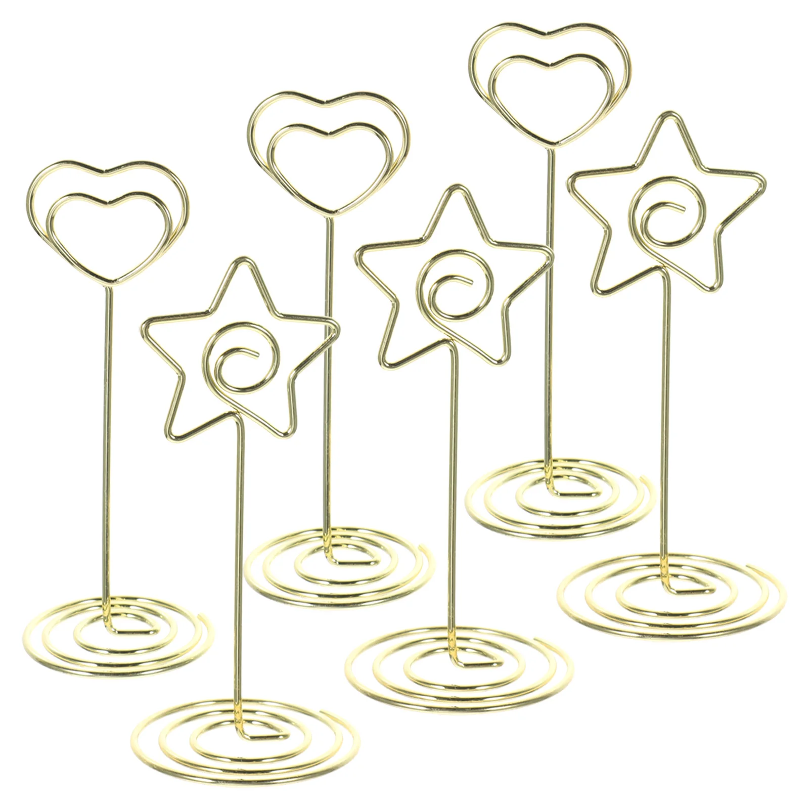 6 Pcs Menu Stand Memo Clip Restaurant Table Numbers Holder Desktop Photo Holders for Tables Name Card
6 Pcs Menu Stand Memo Clip Restaurant Table Numbers Holder Desktop Photo Holders for Tables Name Card