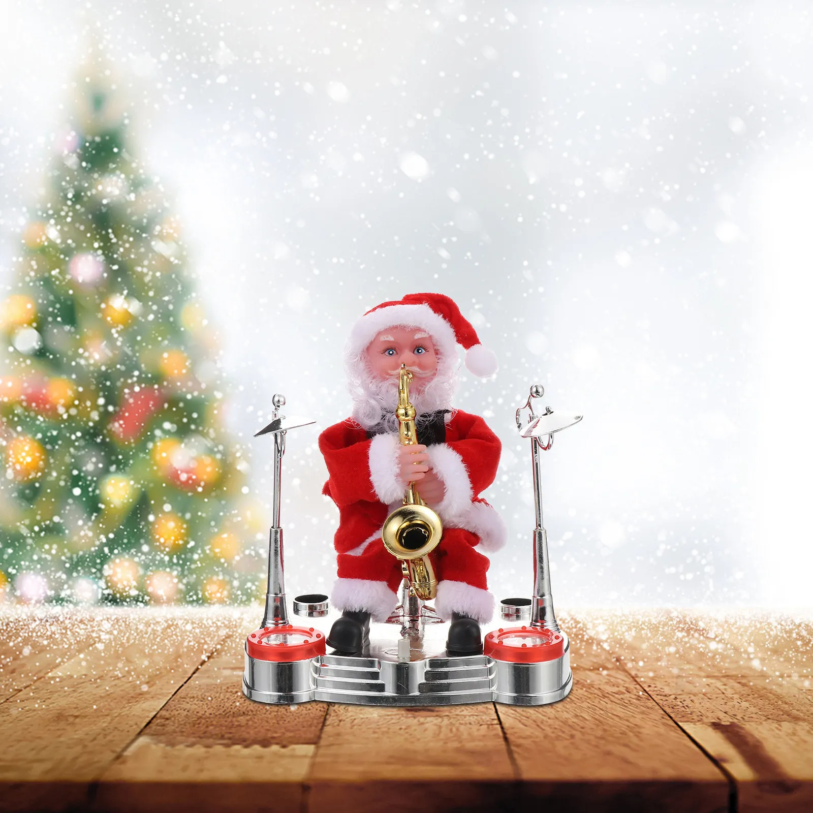 1Pcs Santa Claus Battery-Powered Christmas Adornment Exquisite Festive Plaything Unique Decorative Holiday Supply for Kids
1Pcs Santa Claus Battery-Powered Christmas Adornment Exquisite Festive Plaything Unique Decorative Holiday Supply for Kids