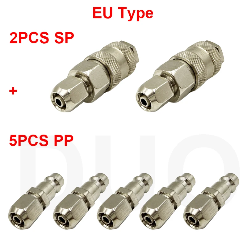 EU Standard SP PP Hose Tube Barb Coupling Quick Release Coupler Suit Pneumatic Fitting Connector For Air Compressor Accessories
EU Standard SP PP Hose Tube Barb Coupling Quick Release Coupler Suit Pneumatic Fitting Connector For Air Compressor Accessories