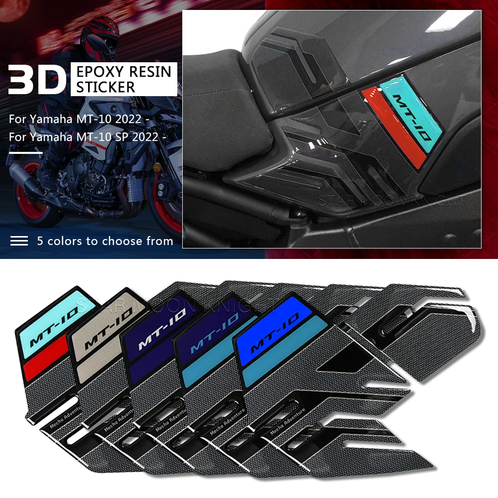 3D Epoxy Resin Sticker Motorcycle Accessories Tank Pad Side Anti Scratch Decal Suit For Yamaha MT-10 MT10 SP 2022 -
3D Epoxy Resin Sticker Motorcycle Accessories Tank Pad Side Anti Scratch Decal Suit For Yamaha MT-10 MT10 SP 2022 -