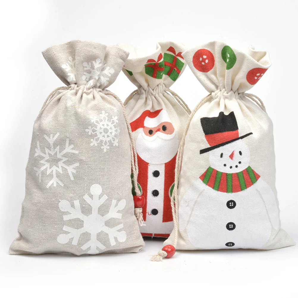 5 Pcs Apple Bag Cotton Sack Reusable Christmas Bags Drawstring Candy Decor Decoration Gift Portable
5 Pcs Apple Bag Cotton Sack Reusable Christmas Bags Drawstring Candy Decor Decoration Gift Portable