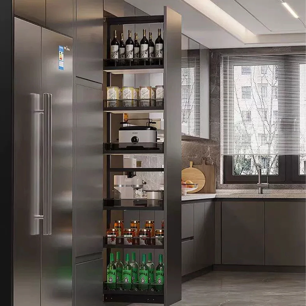 Large Monster Adjustable Height Floor-to-ceiling Rail Deep Pull-out Cabinet Kitchen Furniture Living Room Narrow Storage Basket
Large Monster Adjustable Height Floor-to-ceiling Rail Deep Pull-out Cabinet Kitchen Furniture Living Room Narrow Storage Basket