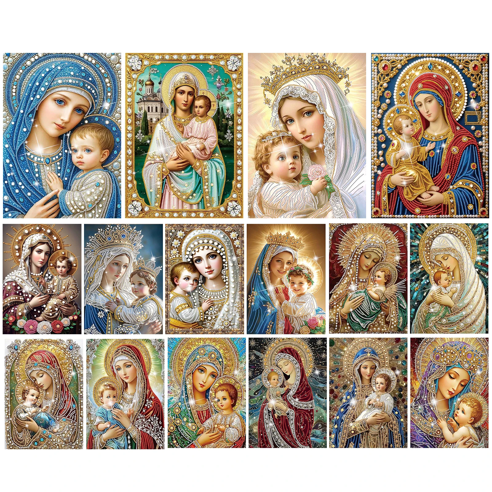 Virgin Mary Partial DIY 5D Special Shaped Drill Diamond Painting Gem Art for Adults/Beginners Gift Idea Home Decor 11.81x15.75in
Virgin Mary Partial DIY 5D Special Shaped Drill Diamond Painting Gem Art for Adults/Beginners Gift Idea Home Decor 11.81x15.75in