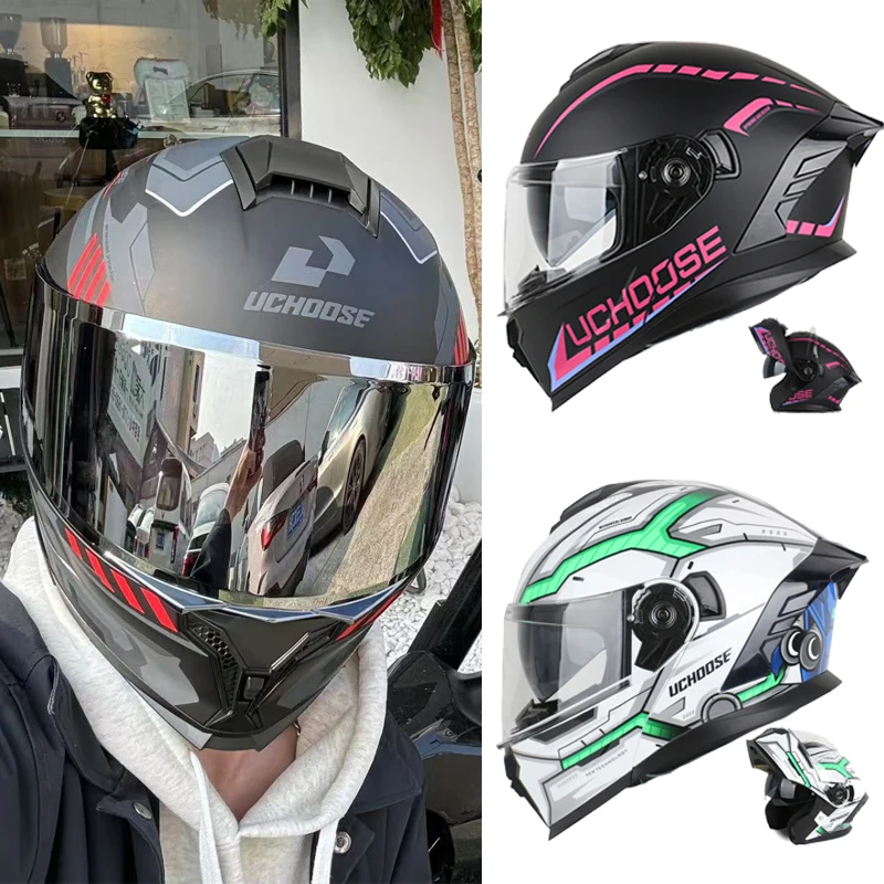 Мотоциклетный анфас шлем для мужчин и женщин модные шлемы с двумя линзами для мотокросса гоночный модульный откидной шлем Casco Moto
Мотоциклетный анфас шлем для мужчин и женщин модные шлемы с двумя линзами для мотокросса гоночный модульный откидной шлем Casco Moto