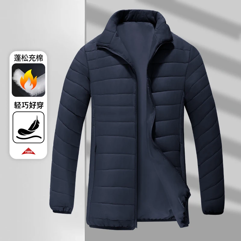 Winter New Men's Parkas Outerwear Middle-aged and Young Fashionable Warm Casual Parkas Men Stand Collar Cotton Jacket Clothes
Winter New Men's Parkas Outerwear Middle-aged and Young Fashionable Warm Casual Parkas Men Stand Collar Cotton Jacket Clothes