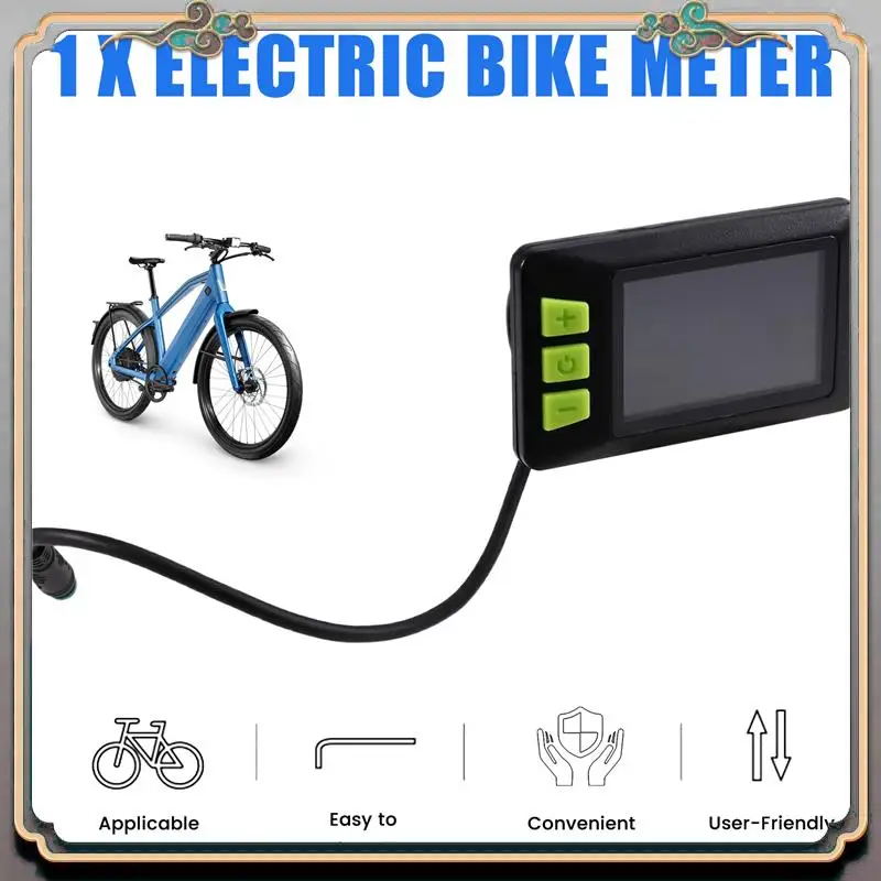 Durable 5Pin LCD Display Dashboard LCD Panel Screen 24V/36V/48V/60V Electric Bike Meter Formountain Electric Bike Parts
Durable 5Pin LCD Display Dashboard LCD Panel Screen 24V/36V/48V/60V Electric Bike Meter Formountain Electric Bike Parts