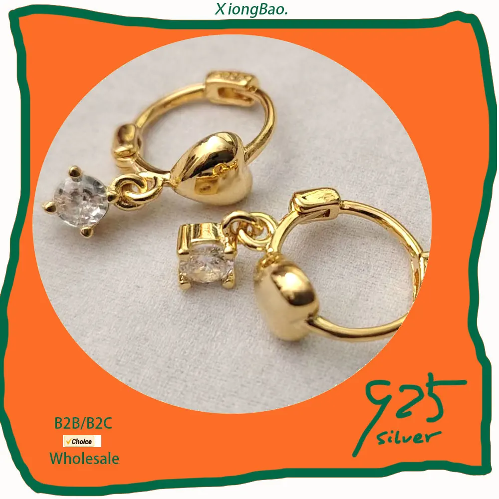 Stamp 925 Sterling Silver Earring Fashion Women Short Love Heart Round Zircon Drop Earrings Couple Jewelry Minimalist 2026 new
Stamp 925 Sterling Silver Earring Fashion Women Short Love Heart Round Zircon Drop Earrings Couple Jewelry Minimalist 2026 new