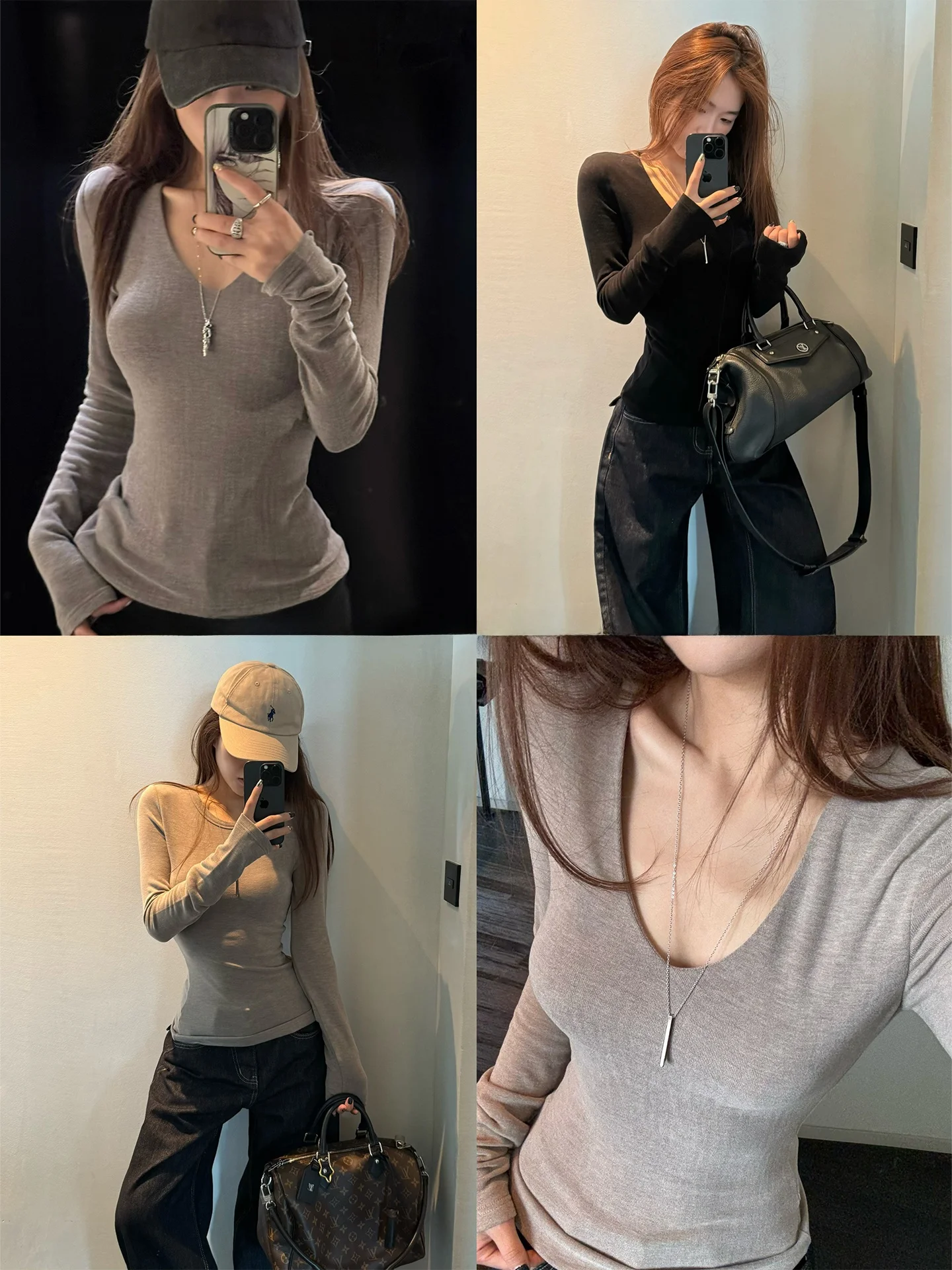YOLO OP Winter Woolen Base Layer T-irt Women's Brued Top Casual Sle Long Sve V-Ne Soft Comfortable Thiened Wool
YOLO OP Winter Woolen Base Layer T-irt Women's Brued Top Casual Sle Long Sve V-Ne Soft Comfortable Thiened Wool