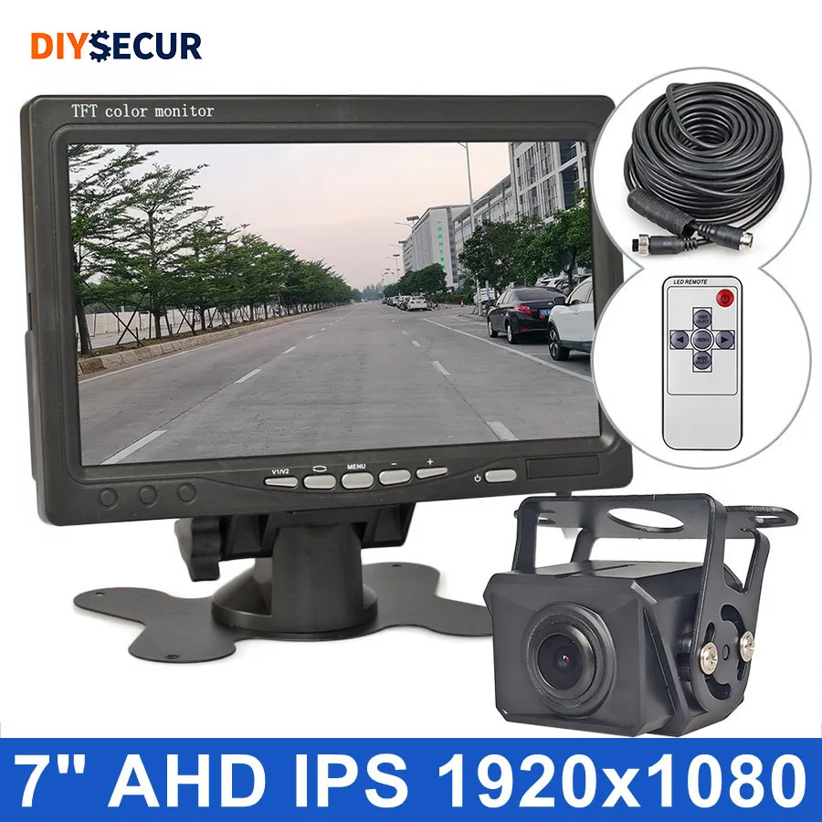 DIYSECU 1920x1080 7-дюймовый AHD IPS монитор заднего вида, водонепроницаемая камера AHD Starlight IP68 для автомобиля, автобуса, дома на воде, грузовика
DIYSECU 1920x1080 7-дюймовый AHD IPS монитор заднего вида, водонепроницаемая камера AHD Starlight IP68 для автомобиля, автобуса, дома на воде, грузовика