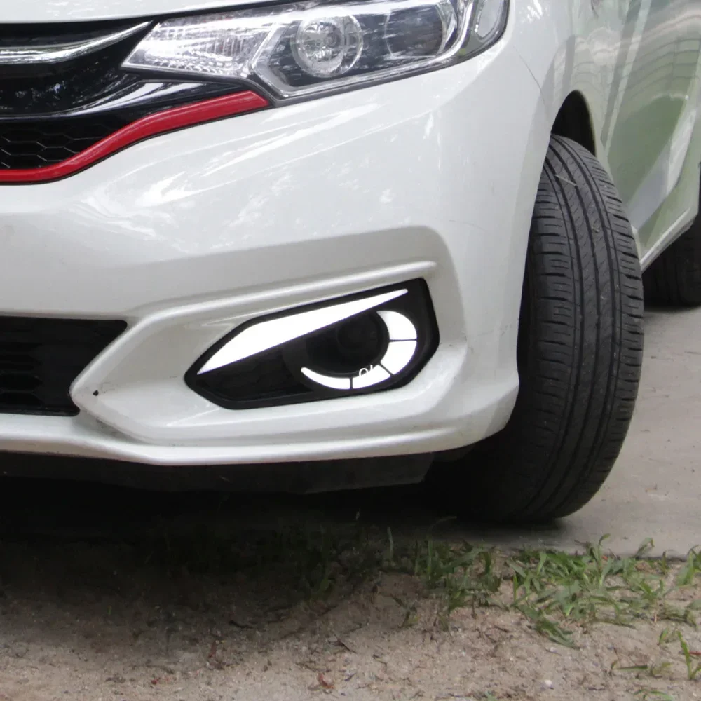 Автомобильные фары для Honda Fit GK5 2018-2019, обновленный передний бампер, светодиодный стиль Hawk Eyes, динамические дневные ходовые огни, аксессуары для инструментов
Автомобильные фары для Honda Fit GK5 2018-2019, обновленный передний бампер, светодиодный стиль Hawk Eyes, динамические дневные ходовые огни, аксессуары для инструментов