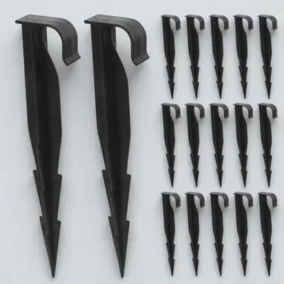 50Pcs Universal Drip Hose Support Stakes Barbed Irrigation Fixing Pegs for Lawn Garden Agriculture Tubing Hose Anchor Reusable
50Pcs Universal Drip Hose Support Stakes Barbed Irrigation Fixing Pegs for Lawn Garden Agriculture Tubing Hose Anchor Reusable