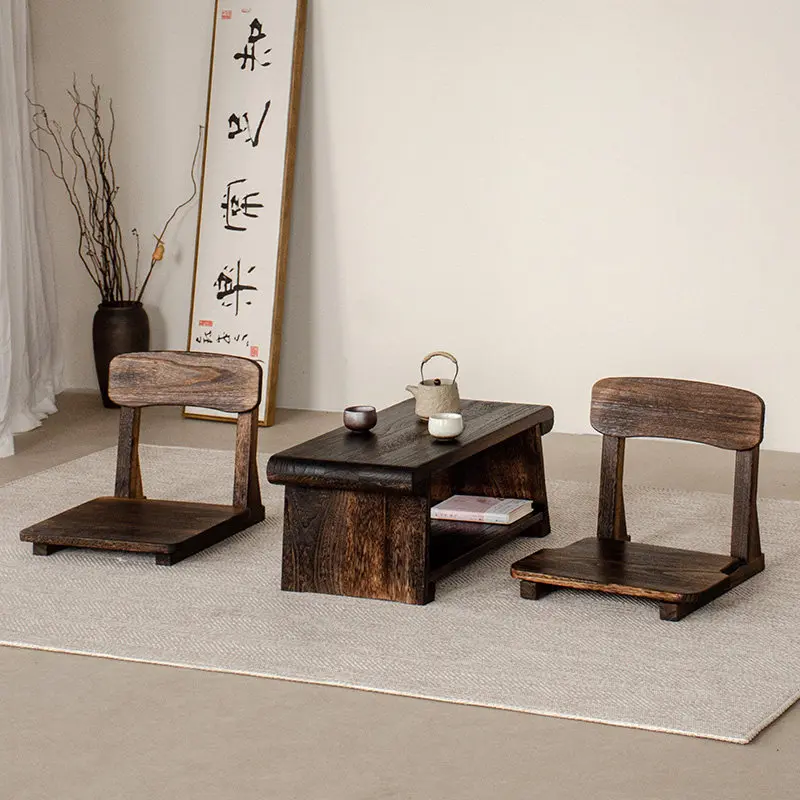 Modern Solid Wood Low Back Chair Japanese Style Long-sitting Comfortable Balcony Leisure Tatami Seat Home Furniture Hocker
Modern Solid Wood Low Back Chair Japanese Style Long-sitting Comfortable Balcony Leisure Tatami Seat Home Furniture Hocker