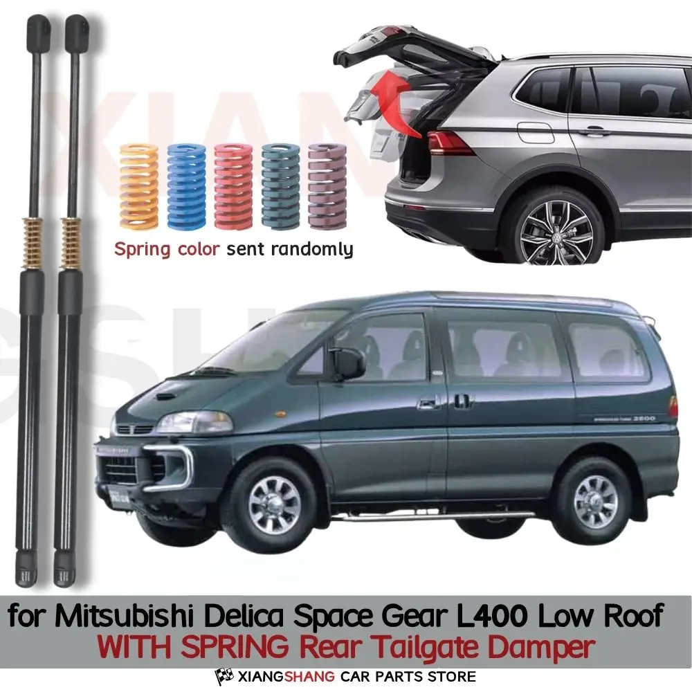 Auto Pop-Up Trunk Struts for Mitsubishi Delica Space Gear L400 Low Roof Minivan Automatic Opening Gas Lift Supports with Springs
Auto Pop-Up Trunk Struts for Mitsubishi Delica Space Gear L400 Low Roof Minivan Automatic Opening Gas Lift Supports with Springs