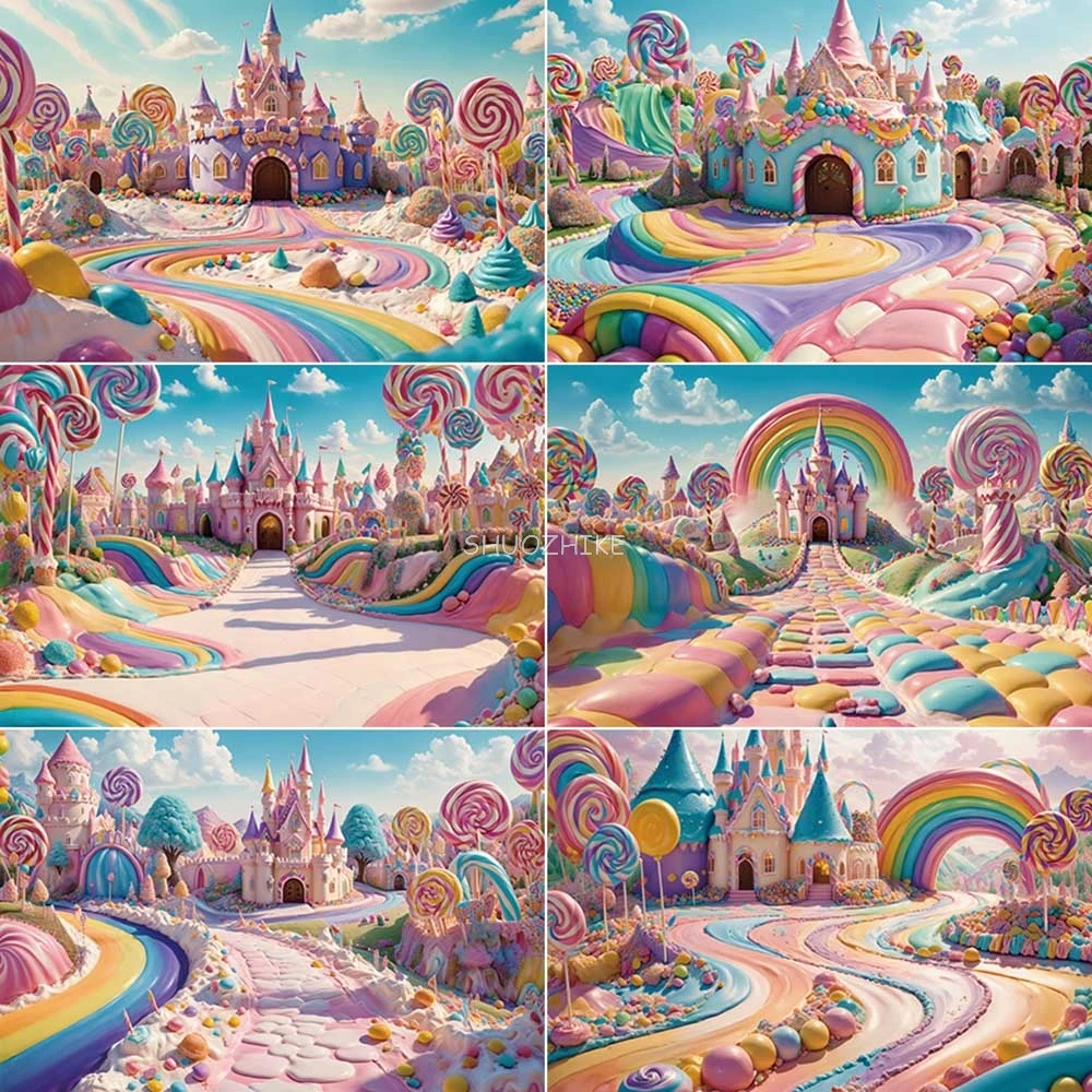Girls Birthday Party Photo Zone Backdrop Rainbow Candy Candyland Photography Background Sign Studio Photobooth Supplies
Girls Birthday Party Photo Zone Backdrop Rainbow Candy Candyland Photography Background Sign Studio Photobooth Supplies