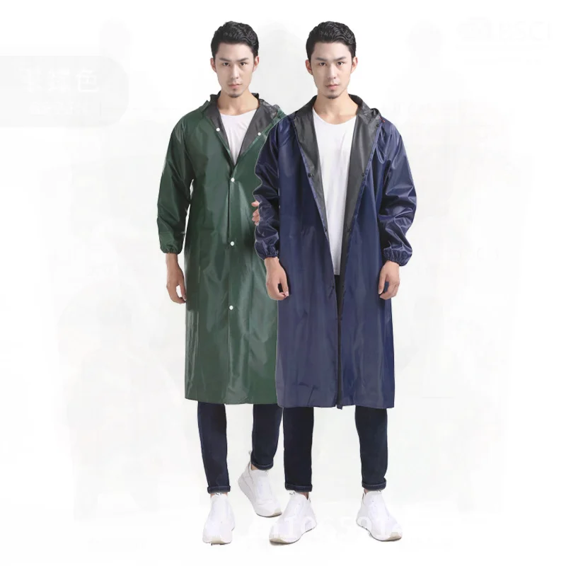 Unisex Conjoined Long Oxford Cloth Raincoat Waterproof Outdoor Work Site Construction Labor Protection Green Blue Black
Unisex Conjoined Long Oxford Cloth Raincoat Waterproof Outdoor Work Site Construction Labor Protection Green Blue Black