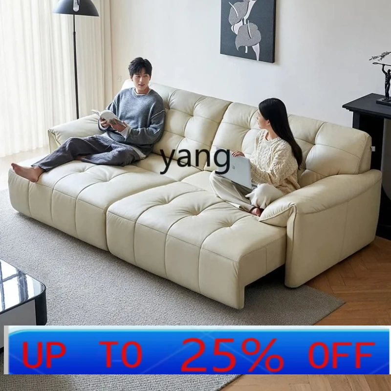 LTT modern simple electric leather sofa living room folding dual-purpose sofa bed
LTT modern simple electric leather sofa living room folding dual-purpose sofa bed