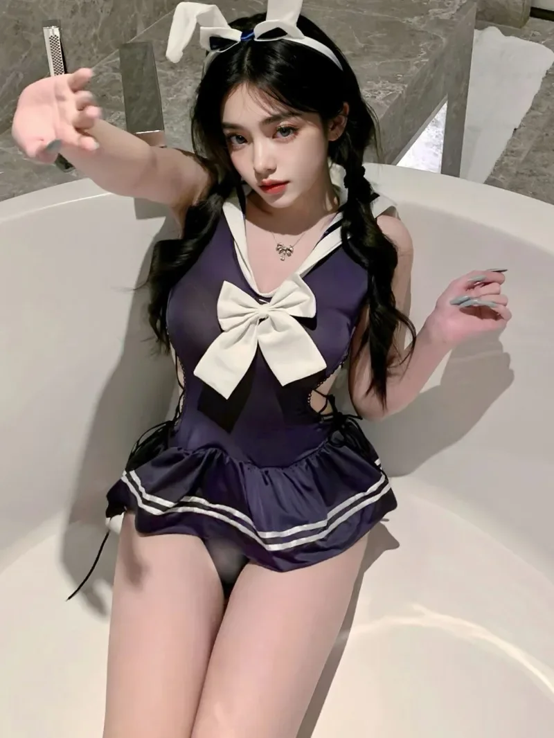 JK Campus Rabbit Miss Fun Нижнее белье Сексуальное пижамное платье для свиданий Элегантное милое игривое глубокое v-образным вырезом с облегающей талией без рукавов VUGB
JK Campus Rabbit Miss Fun Нижнее белье Сексуальное пижамное платье для свиданий Элегантное милое игривое глубокое v-образным вырезом с облегающей талией без рукавов VUGB