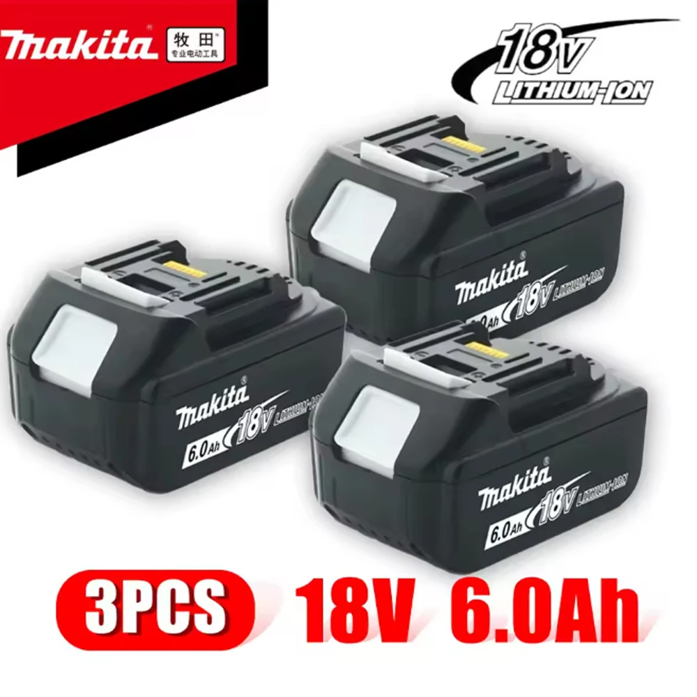 Original Makita 18V 6.0Ah Lithium-Ion Battery, Fast Charging, Compatible with Makita 18V Power Tools, Durable & Long-Lasting
Original Makita 18V 6.0Ah Lithium-Ion Battery, Fast Charging, Compatible with Makita 18V Power Tools, Durable & Long-Lasting