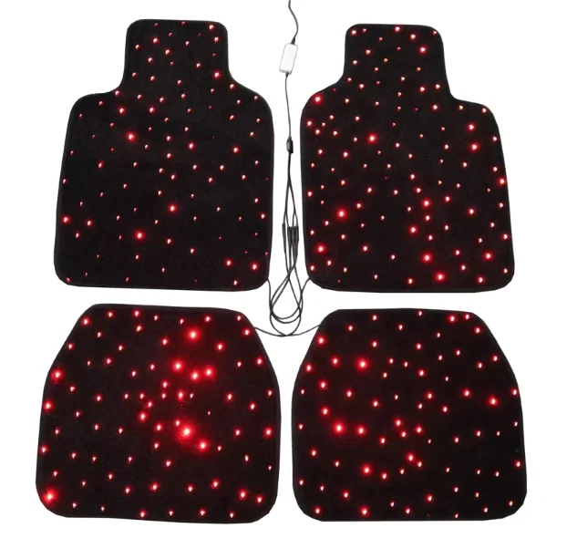 LED Universal 4-Piece Car Floor Mats Anti-Slip Waterproof Auto Foot Mats for Most Vehicles
LED Universal 4-Piece Car Floor Mats Anti-Slip Waterproof Auto Foot Mats for Most Vehicles