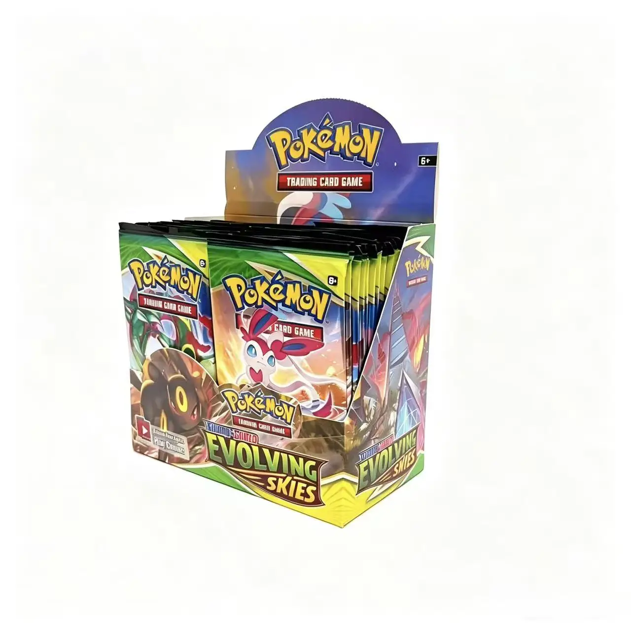 New Pokemon TCG Evolving Skies Booster Box 36 Pack Sword Shield Trading Cards Battle Play Game Collection Toy Gift
New Pokemon TCG Evolving Skies Booster Box 36 Pack Sword Shield Trading Cards Battle Play Game Collection Toy Gift