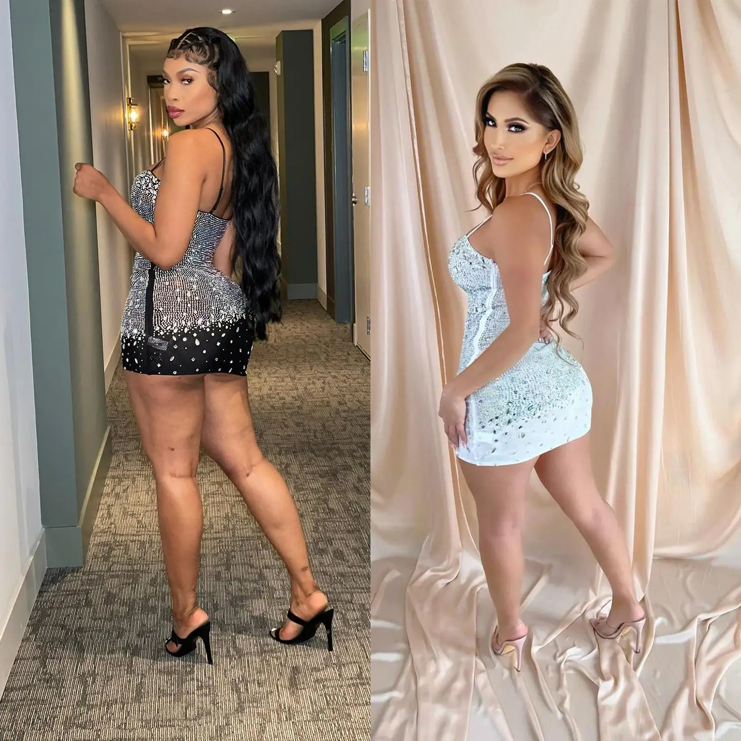 Sexy Summer New Arrival Women's Dress Z6697 Clubwear Diamond Embellished Strap Midi Skirt British Style mid Waist Fit
Sexy Summer New Arrival Women's Dress Z6697 Clubwear Diamond Embellished Strap Midi Skirt British Style mid Waist Fit