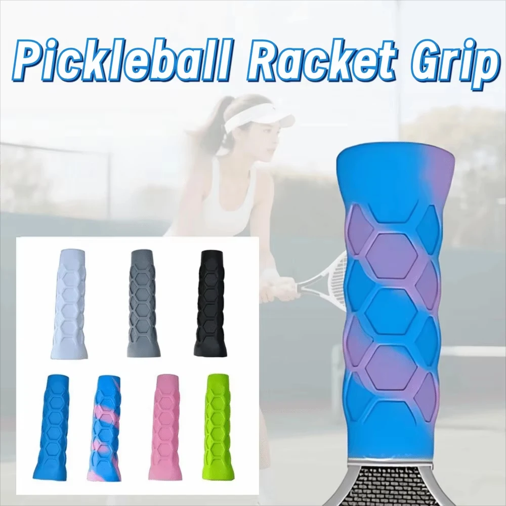 1PC Pickleball Paddle Grip Covers Sweat-Absorption Silicone Overgrip Sleeve for Badminton Rackets Non-Slip Handle Protector
1PC Pickleball Paddle Grip Covers Sweat-Absorption Silicone Overgrip Sleeve for Badminton Rackets Non-Slip Handle Protector