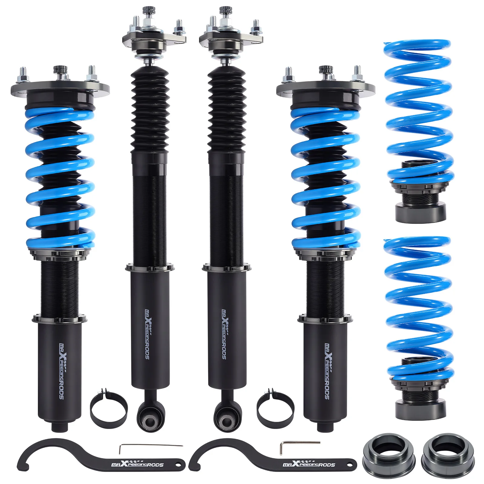 MaXpeedingrods 24 Way Damper Coilovers Kit for Lexus IS250 IS350 XE30 AWD XE30 2014-2016
MaXpeedingrods 24 Way Damper Coilovers Kit for Lexus IS250 IS350 XE30 AWD XE30 2014-2016
