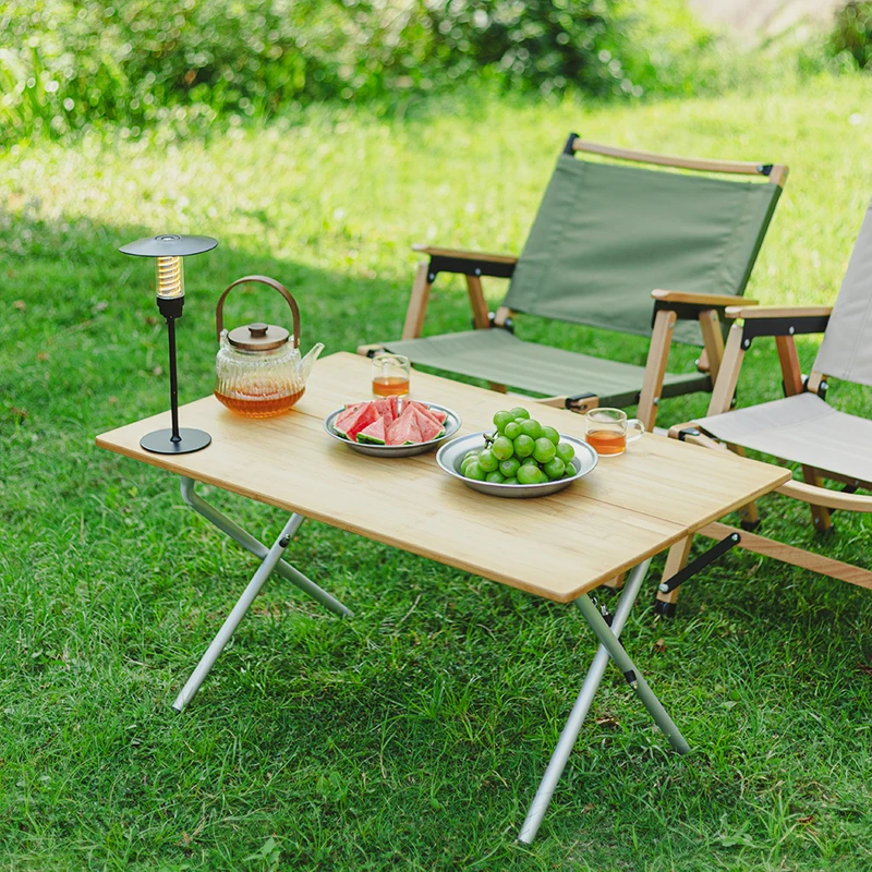 Deluxe Aluminum & Bamboo Folding Table Portable Outdoor Furniture For Picnic Camping Wholesale For Outdoor Adventures Dining Use
Deluxe Aluminum & Bamboo Folding Table Portable Outdoor Furniture For Picnic Camping Wholesale For Outdoor Adventures Dining Use