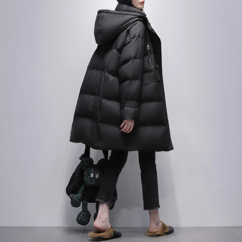 Plus Size 2023 New Women Winter Warm Medium Long Sleeve Hooded Duck Down Jackets Female Solid Color White Duck Down Coat X85
Plus Size 2023 New Women Winter Warm Medium Long Sleeve Hooded Duck Down Jackets Female Solid Color White Duck Down Coat X85
