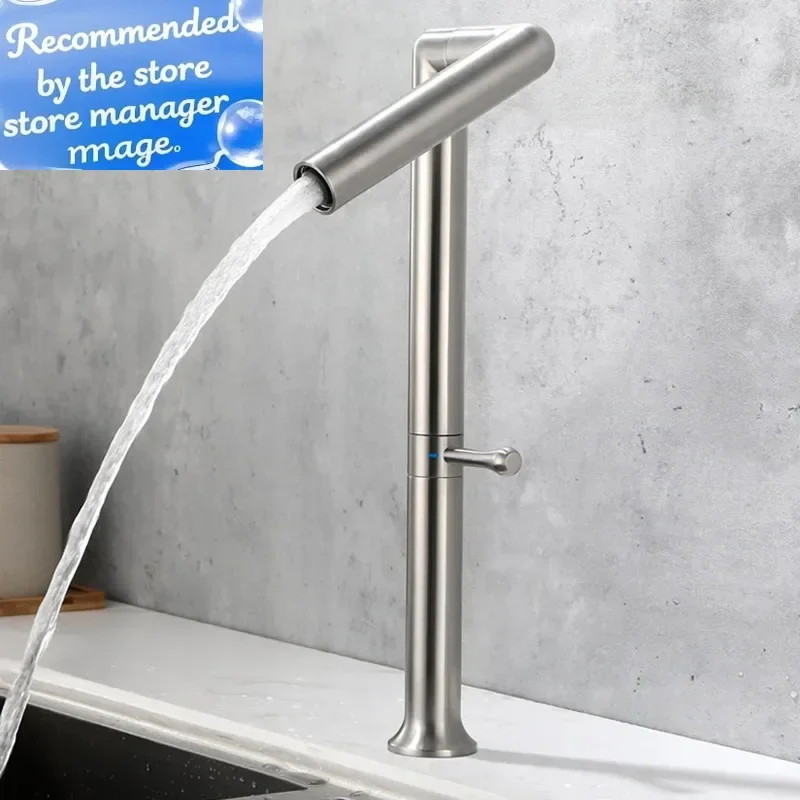 Brushed Stainless Steel Kitchen Sink Faucet Hot And Cold 360 Rotate Flexible Mixer
Brushed Stainless Steel Kitchen Sink Faucet Hot And Cold 360 Rotate Flexible Mixer