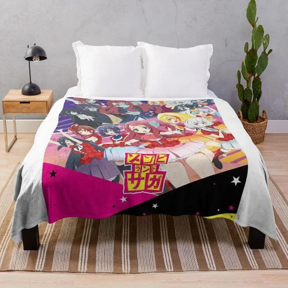 Zombieland Saga characters Throw Blanket Cozy Napping Blanket Gift for Mom Dad
Zombieland Saga characters Throw Blanket Cozy Napping Blanket Gift for Mom Dad