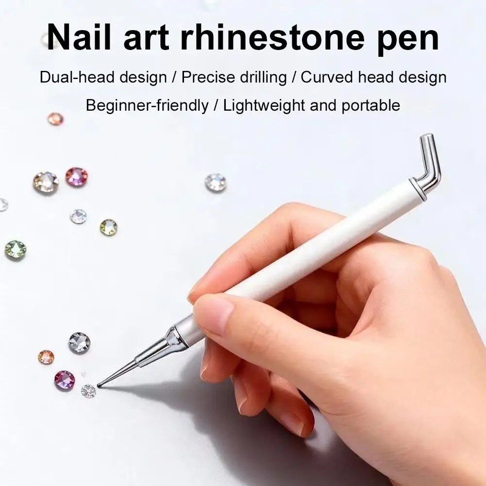 Professional Dual End Nail Art Rhinestone Picker Pen Wax Head Dotting Tool for Crystal Jewelry Gem Pick-Up Specialized Nail Art
Professional Dual End Nail Art Rhinestone Picker Pen Wax Head Dotting Tool for Crystal Jewelry Gem Pick-Up Specialized Nail Art