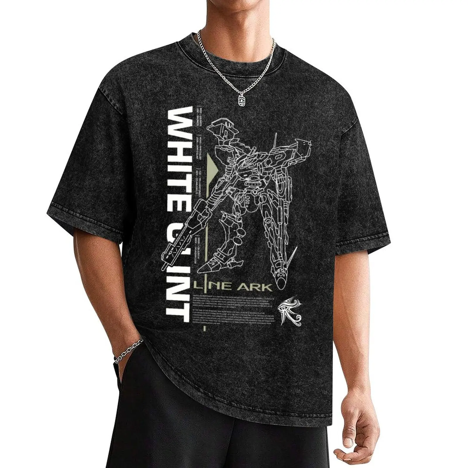 Armored Core 4 - Line Ark - Mech - White Glint Negative T-Shirt quick drying summer tops street wear t shirt men 100℅ cotton
Armored Core 4 - Line Ark - Mech - White Glint Negative T-Shirt quick drying summer tops street wear t shirt men 100℅ cotton