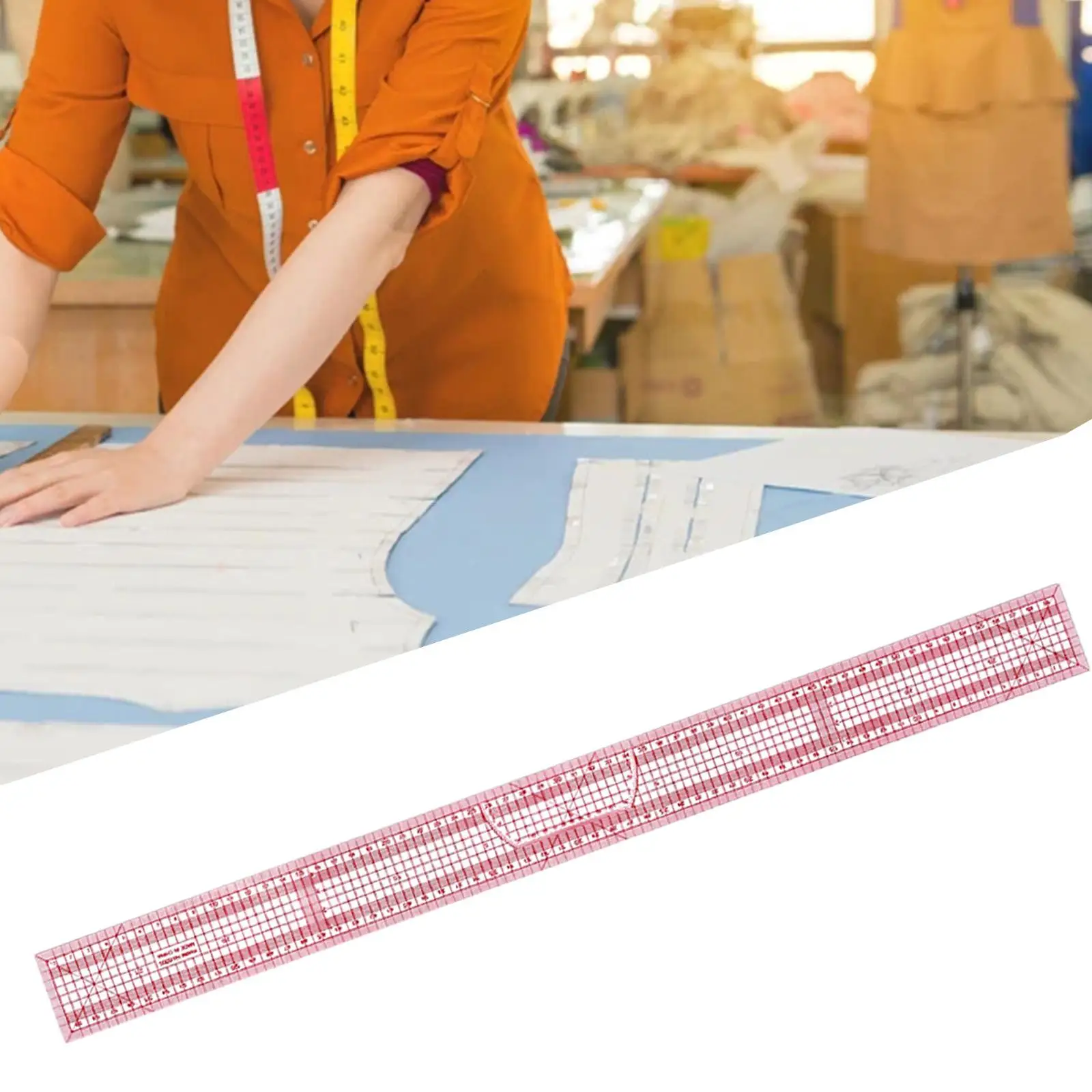 Tailor Ruler Soft Tape Sewing Flexible Measure Sewing DIY Crafting
Tailor Ruler Soft Tape Sewing Flexible Measure Sewing DIY Crafting