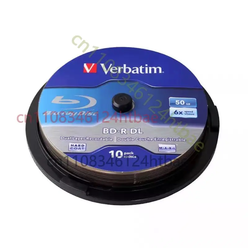 NEW FOR Verbatim BD-R DL 50GB 6X Speed Recordable Blue Ray Disc BDR Blank Bluray Disks 10Pieces
NEW FOR Verbatim BD-R DL 50GB 6X Speed Recordable Blue Ray Disc BDR Blank Bluray Disks 10Pieces
