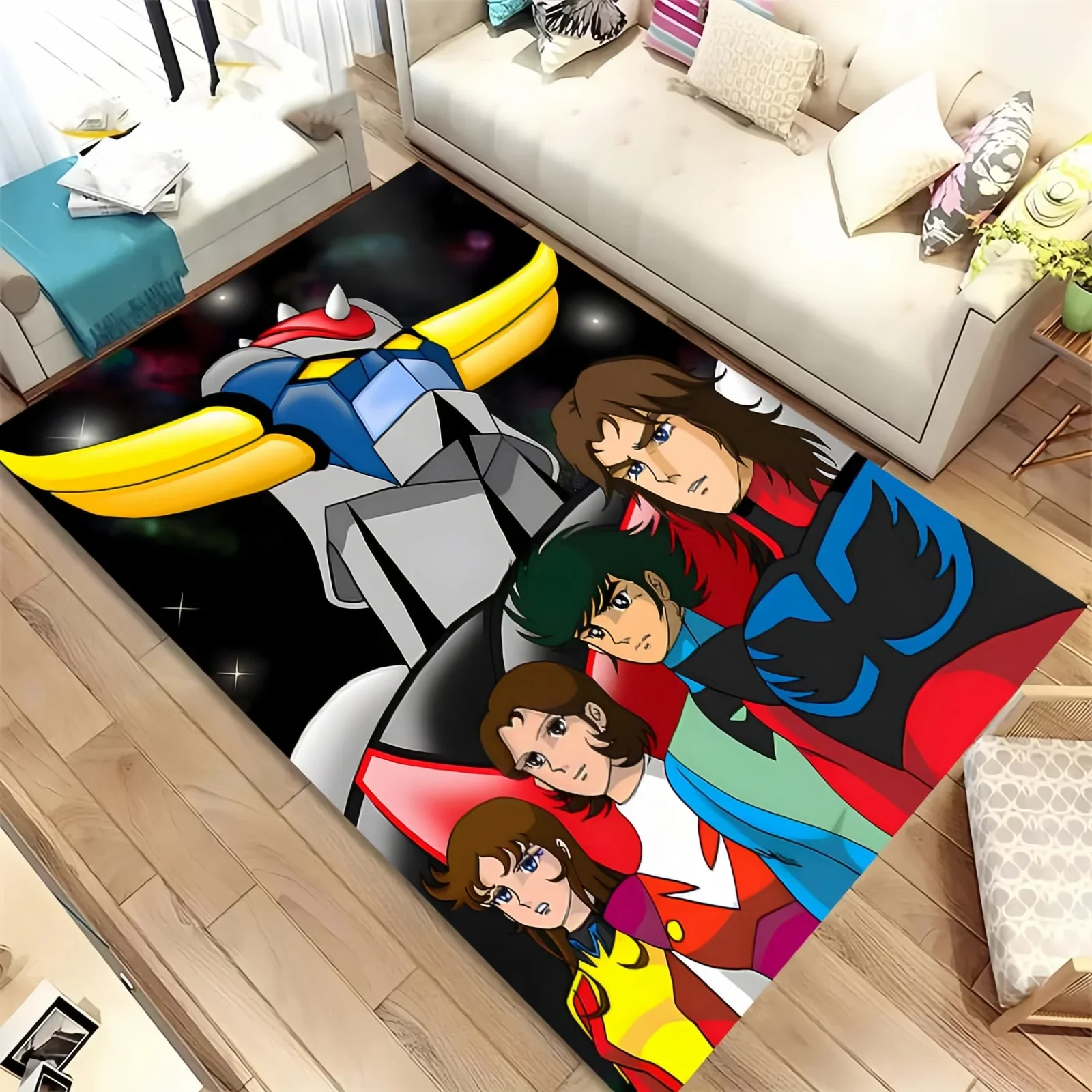 UFO ROBO GRENDIZER GOLDORAK printed carpet Yoga mat living room bedroom Home decoration carpet Children's room baby pad gift
UFO ROBO GRENDIZER GOLDORAK printed carpet Yoga mat living room bedroom Home decoration carpet Children's room baby pad gift