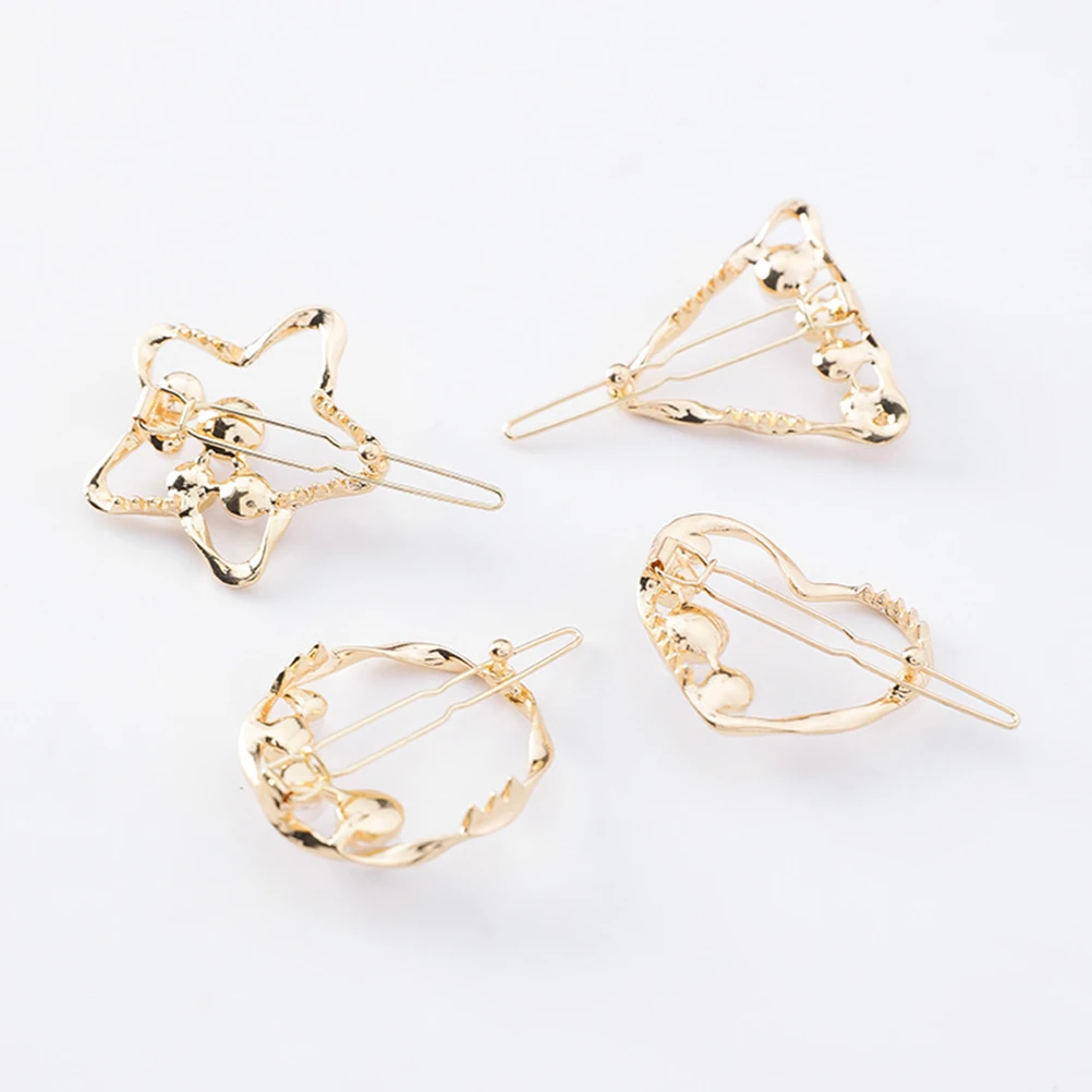 3pcs Geometric Hair Clips Metal Pin Hollow Out Rhinestones Stylish Women Hairpin Pearl Decor Daily Party Wedding Gifts
3pcs Geometric Hair Clips Metal Pin Hollow Out Rhinestones Stylish Women Hairpin Pearl Decor Daily Party Wedding Gifts