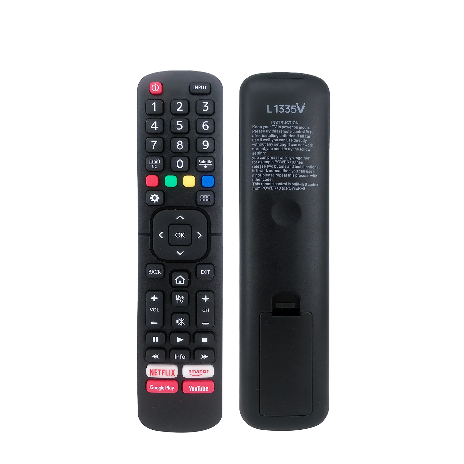 Remote Control Suitable for HISENSE Smart TV EN2G27 EN2X27HS EN2T27HS EN2BM27H EN2BN27H EN2BL27H EN2BK27H
Remote Control Suitable for HISENSE Smart TV EN2G27 EN2X27HS EN2T27HS EN2BM27H EN2BN27H EN2BL27H EN2BK27H