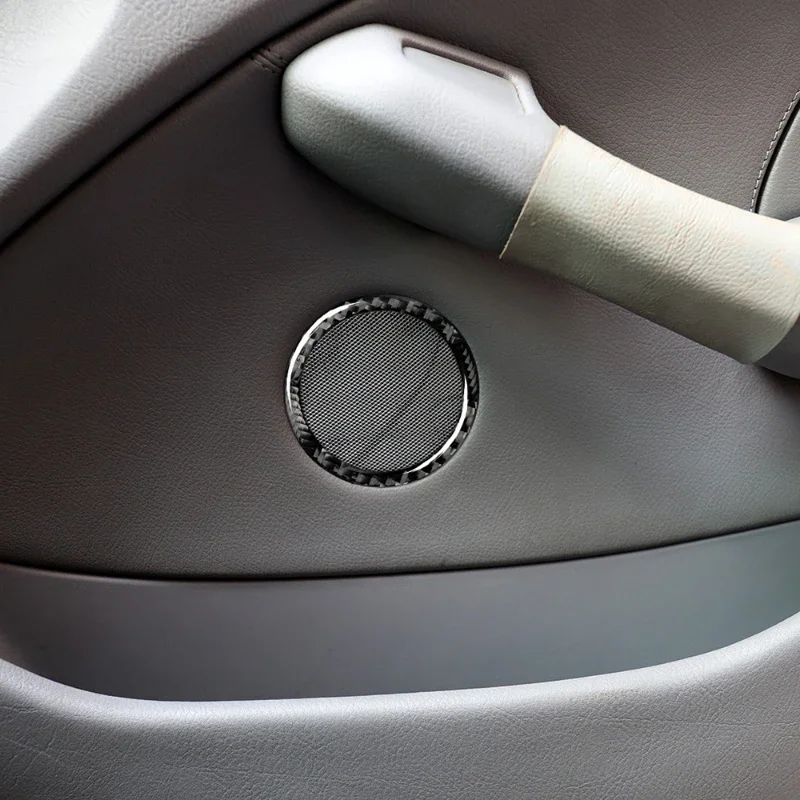 For BMW 3 Series E46 1998-2004 Soft Carbon Fiber Car Door Speaker Ring Trim Stickers Interior Car Accessories
For BMW 3 Series E46 1998-2004 Soft Carbon Fiber Car Door Speaker Ring Trim Stickers Interior Car Accessories
