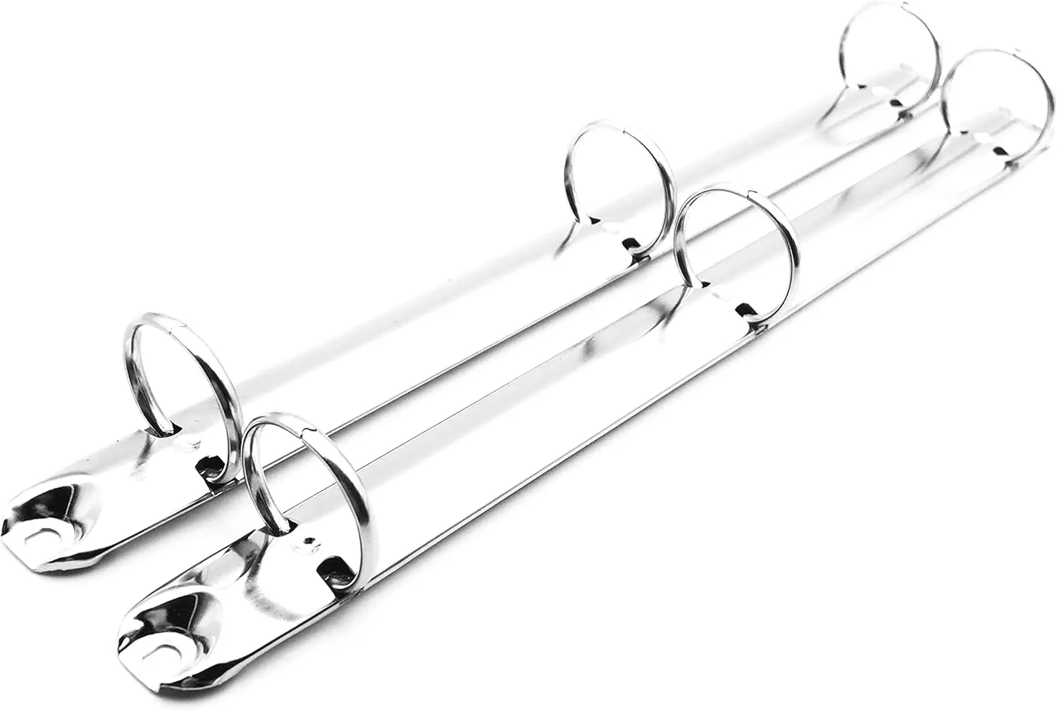 2Pcs Standard Letter Size 3-Ring Binder Mechanism, 1 inch O Rings, Loose Leaf Binding Spines for DIY Planners, Silver
2Pcs Standard Letter Size 3-Ring Binder Mechanism, 1 inch O Rings, Loose Leaf Binding Spines for DIY Planners, Silver