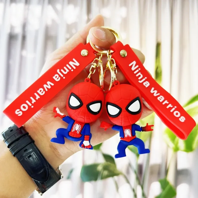 Bandai Cartoon Marvel Amazing Spider-Man Iron Man Keychain Captain America Silicone Doll Pendant Children's Gift
Bandai Cartoon Marvel Amazing Spider-Man Iron Man Keychain Captain America Silicone Doll Pendant Children's Gift