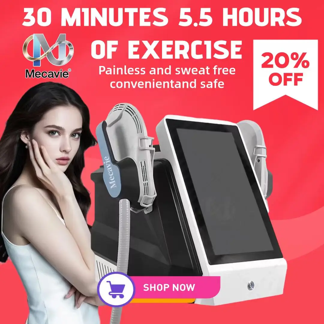 6500W HIEMT EMS Body Sculpting Machine Portable 2 Handles Fat Burning Muscle Building Butt Lifting Abdomen Shaping Non Invasive Body Contouring Device For Salon Home Beauty Spa Use With CE ISO Certification And 2 Year Warranty For Full Body Slimming Tone
6500W HIEMT EMS Body Sculpting Machine Portable 2 Handles Fat Burning Muscle Building Butt Lifting Abdomen Shaping Non Invasive Body Contouring Device For Salon Home Beauty Spa Use With CE ISO Certification And 2 Year Warranty For Full Body Slimming Tone