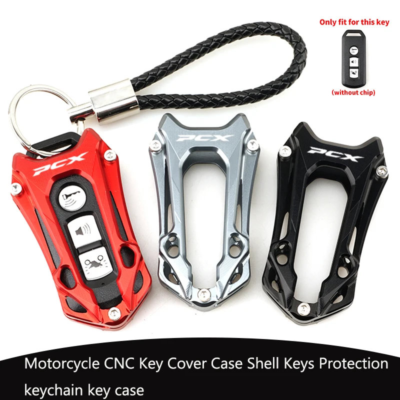 Motorcycle For HONDA PCX150 PCX125 PCX 150 125 CNC Key Cover Case Shell Keys Protection keychain key case Keyring
Motorcycle For HONDA PCX150 PCX125 PCX 150 125 CNC Key Cover Case Shell Keys Protection keychain key case Keyring