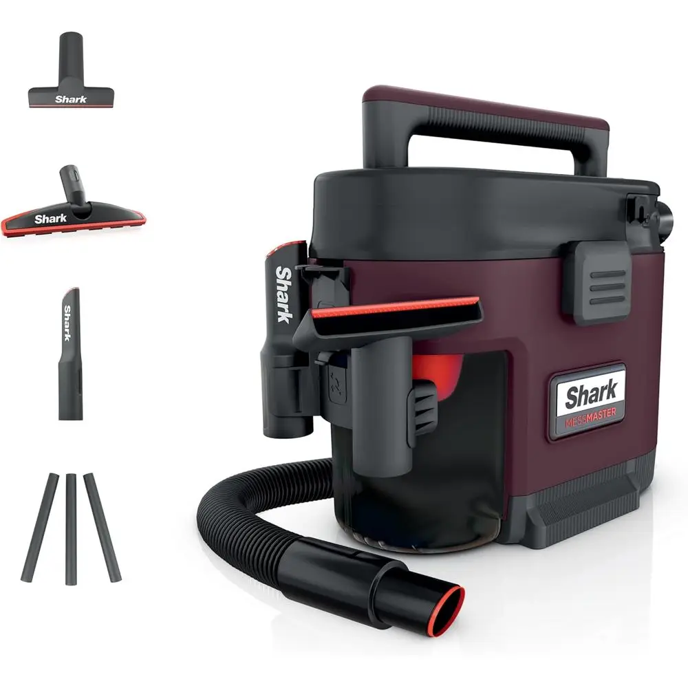 1 Gallon Portable Wet Dry Vacuum, Powerful Suction for Home and Car, Ideal for Pet Messes, Corded, UV105 (Renewed)
1 Gallon Portable Wet Dry Vacuum, Powerful Suction for Home and Car, Ideal for Pet Messes, Corded, UV105 (Renewed)